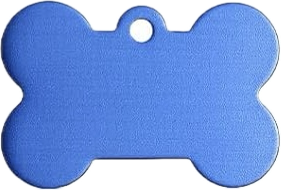 Single Sided Pet Tag - Text Only